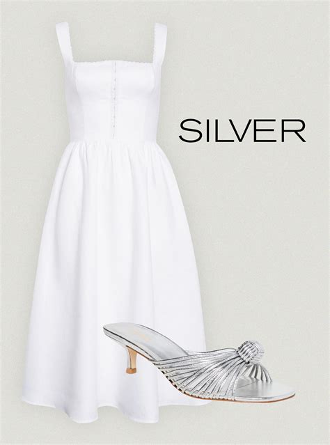 6 Shoe Colors to Wear With White Dresses This Summer | Who What Wear