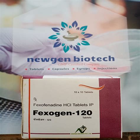 Fexogen-120 Tablets Newgen Biotech Pvt. Ltd.