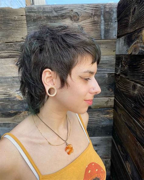 Short mullet haircut – Artofit