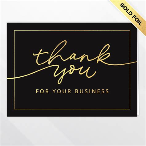 Business Logo Thank You Cards 的图像结果