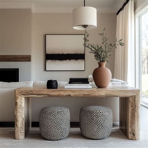 30 Behind-Sofa Console Table Ideas for Modern Farmhouse Charm