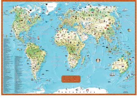 World Map Kids - Wayne Baisey