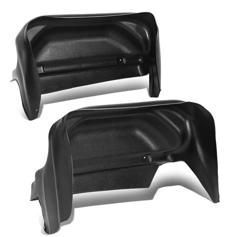 Rear Wheel Well Liner Guard Inner Fender Mud Flap Set for Chevy ...