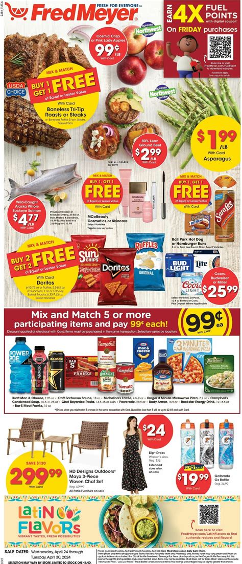 Fred Meyer Weekly Ad & Specials from April 24