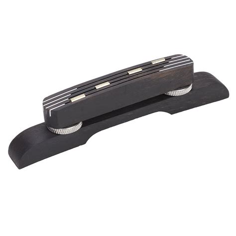 Mandolin Bridge, Rosewood Height Adjustable Bridge Mandolin Instrument ...