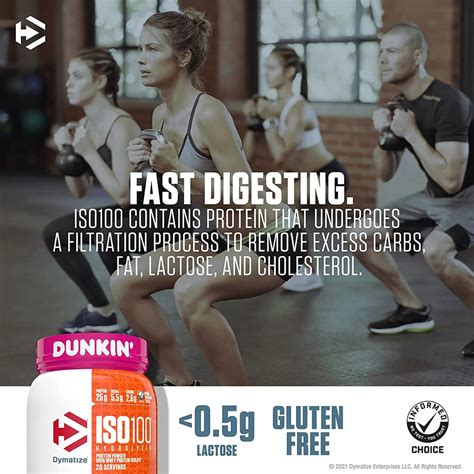 Dymatize ISO 100 Dunkin - India's Leading Genuine Supplement Retailer