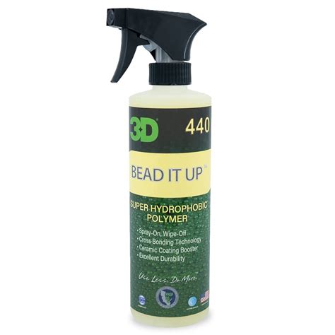 3d Bead It Up Ceramic Coating Booster Spray Super Hydrophobic ...