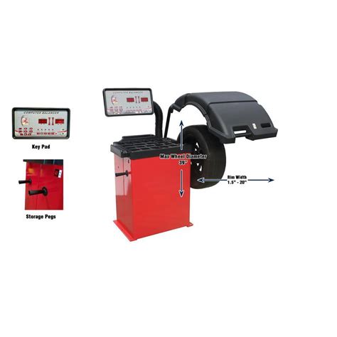 Buy Wheel Balancer with included Hood Assembly Online at Lowest Price ...