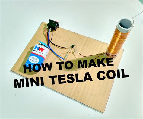 How to Make a Miniature Tesla Coil : 3 Steps (with Pictures ...
