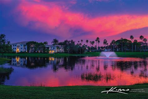 Twilight Serenity Over San Matera the Gardens Palm Beach Gardens | HDR ...