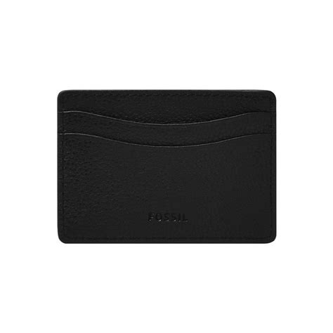 Buy Fossil Anderson Black Card Case Online