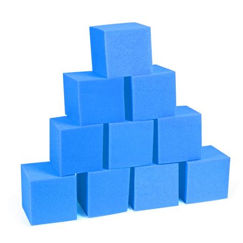 TRENDBOX 24PCS 5" x 5" x 5" Foam Pit Blocks Foam Padding Blocks Foam ...