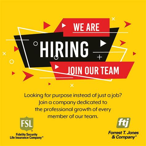 Forrest T. Jones & Company on LinkedIn: FTJ is hiring! Check out the excellent career ...