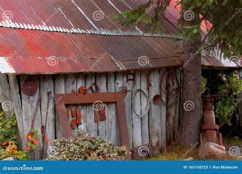 Crow Creek Mine stock image. Image of miners, mountain - 165158725