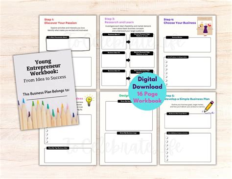 Business Plan Template for Kids 的图像结果