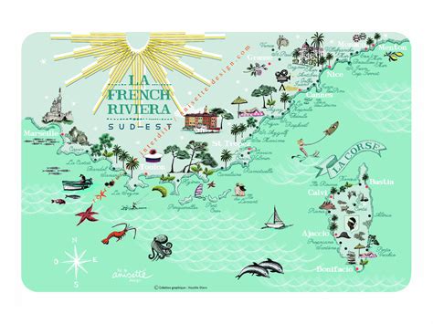 French Riviera Map Riviera | French & Italian Riviera, Mediterranean