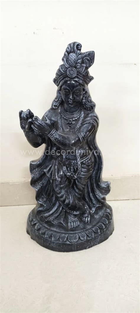 Sri Krishna Handcrafted Clay with Stone Finish - SKS07 – Decor Duniya