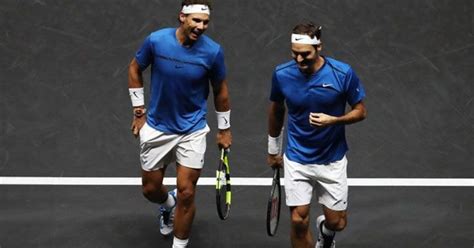 Nadal and Federer Create History By Playing Doubles