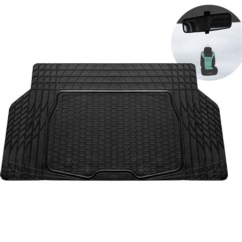 FH Group Premium Climaproof Vinyl Car Floor Mat, Universal 1 pc Black ...