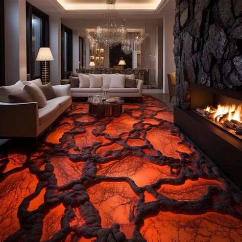 Lava-Inspired Floor: Designs, Tips & Ideas