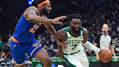 WATCH: Jaylen Brown gets Boston Celtics win vs. Knicks with first ...