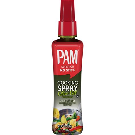 PAM Non-Aerosol Olive Oil Cooking Spray, Superior No Stick Spray Pump ...