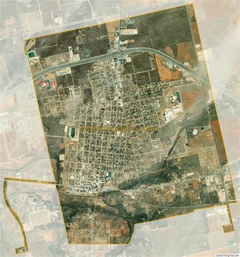 Map of Colorado City, Texas - Thong Thai Real