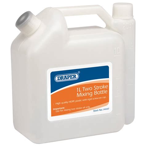 Draper 2 Stroke Oil / Petrol Fuel Mixing Can - Garden Equipment Review - ratio of petrol to 2 stroke oil