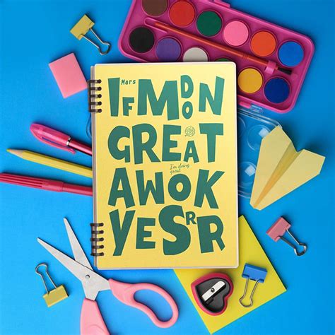 B5 Loose Leaf Notebook, Detachable High Horizontal Learner Pad, 100 ...