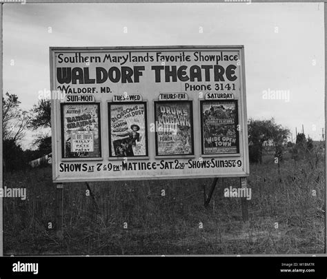 Charles County, Maryland. Alle entlang der Autobahn 5, zwischen ...