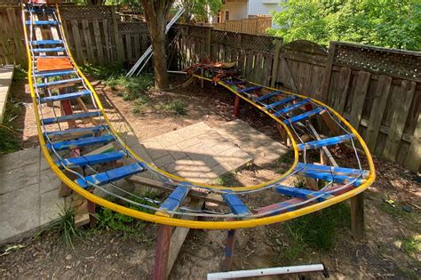 How to Build a Backyard Roller Coaster - Builders Villa