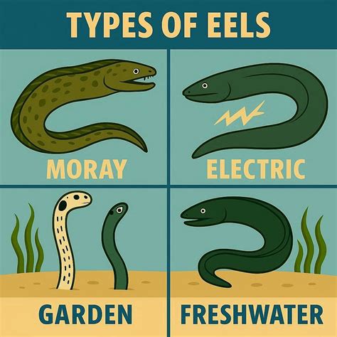 20 Types of Eels: Exploration of Eel Diversity – Eeliad