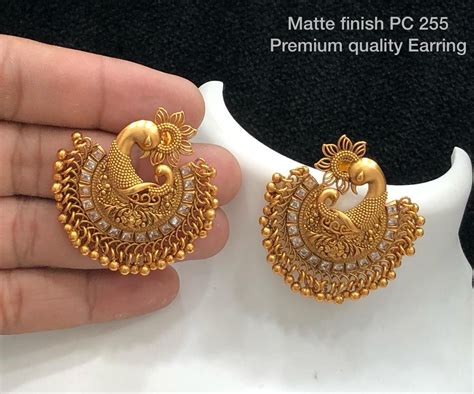 Matte Finish Premium Quality Jewelery - Indian Jewelry Designs