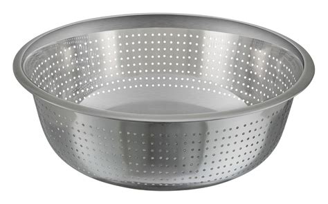 Stainless Steel Chinese Colander (2.5 MM. Holes) - 13" - LionsDeal
