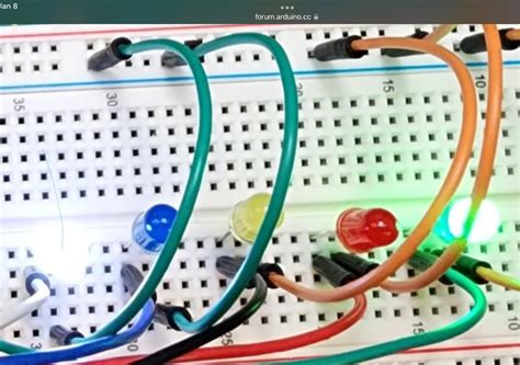 Image result for LED Arduino Code for Loop