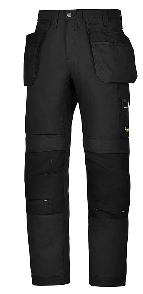 62010404148 Snickers | Snickers 6201 AllRoundWork Black Trousers 33in W ...