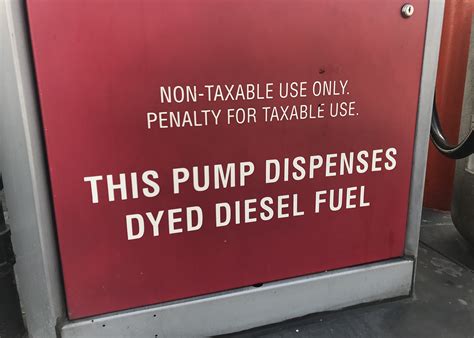 The Ultimate Guide To Purchasing Red Dyed Diesel In Texas