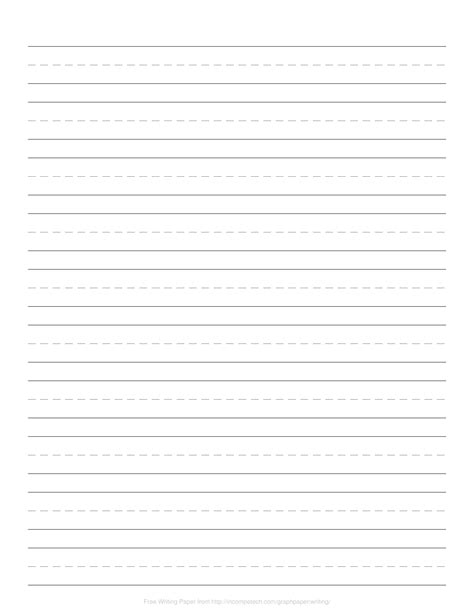 Free Online Printable Writing Paper