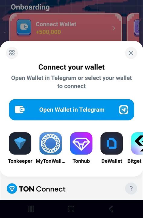 TON Connect and how to connect apps - Wallet EN