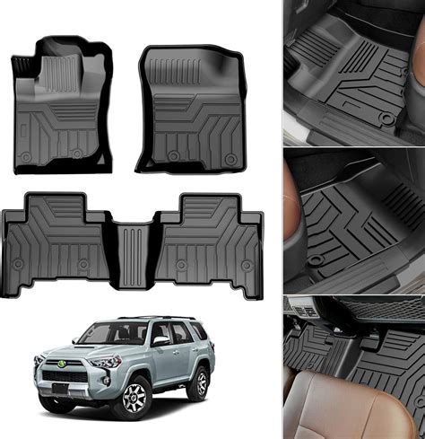 KUST Floor Mats for 2013-2023 Toyota 4Runner and 2014-2023 Lexus GX460 ...