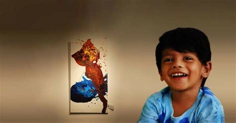 4-YO Indian Boy In Canada Doesn't Need Pocket Money, His Paintings Sell ...