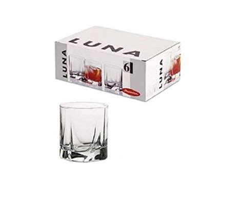 Pasabahce 6-Piece Whisky Glass Set : Amazon.in: Home & Kitchen