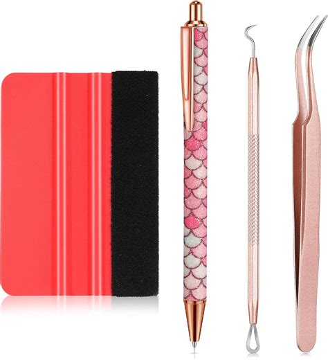 Buy 4 Pcs Pin Pen Weeding Tool, Craft Vinyl Weeding Tool Kit, Includes ...