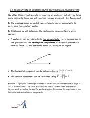 Image result for How to Find Rectangular Components