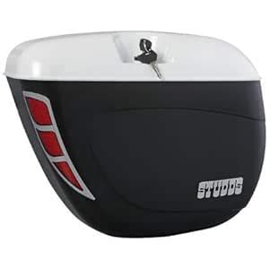 Studds Safari Box with Main Frame with Universal Fitment Clamps (White ...