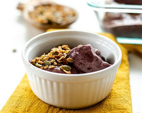 Açaí Ice Cream (No Added Sugar + Dairy Free!) – Fit Mama Real Food
