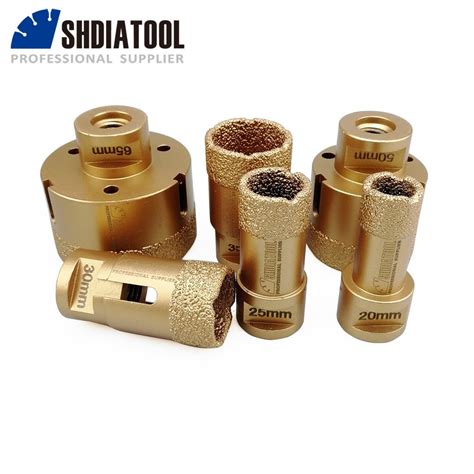 Shdiatool Dia 30mm Vacuum Brazed Diamond Drilling Bits - Diamond Core ...
