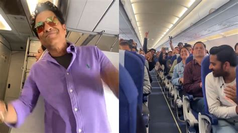 Sachin Tendulakar’s Presence Turns Flight Into A Stadium-like ...