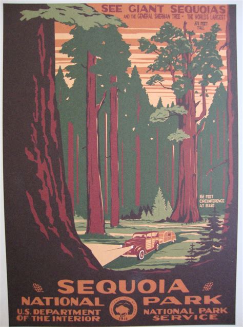 √ Retro National Parks Posters