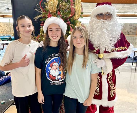 Photos: Santa Claus Visits Ransom Middle School : NorthEscambia.com